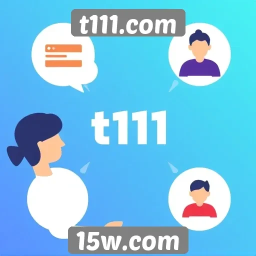 novos recursos de interação no site t111.com